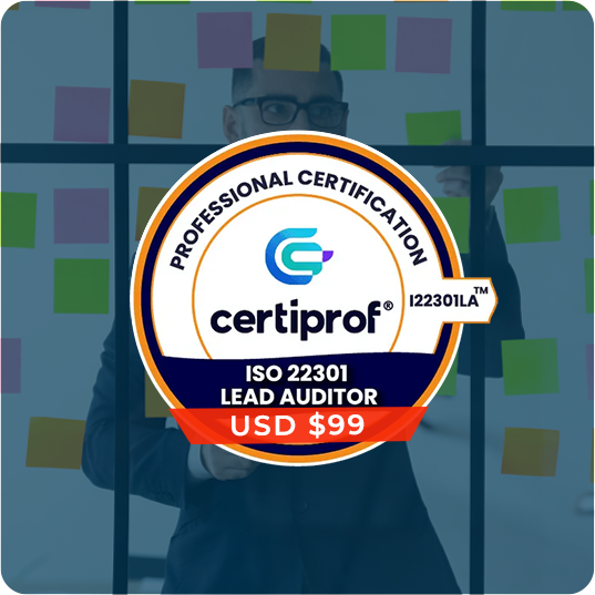 Certified ISO/IEC 22301 Lead Auditor – I22301LA (Solo Examen)